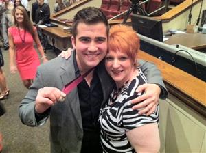 Drew Smith with Carrie Sisco 